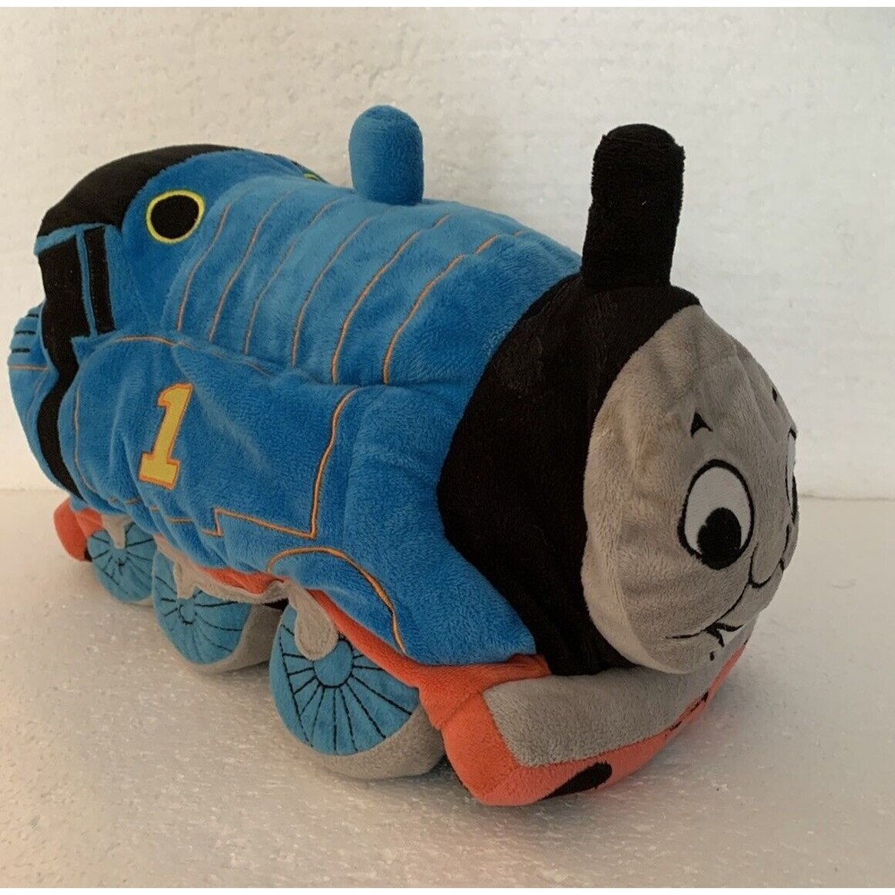 Thomas and Friends Train Plush Cuddle Pillow Stuffed Toy 16” TANK Engine 2016